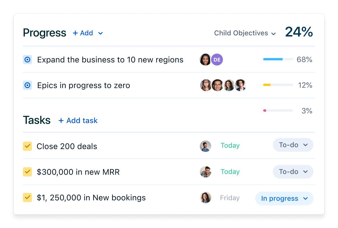 OKRs and Goal Tracking