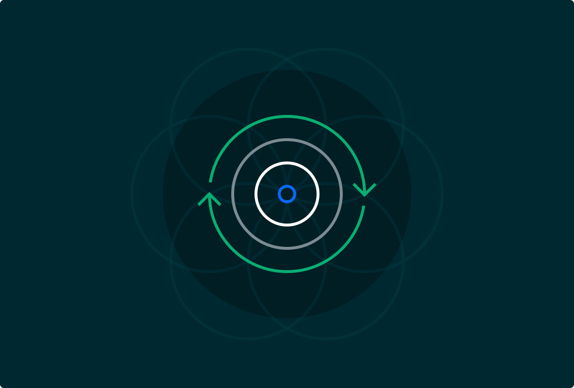 circular flow icon